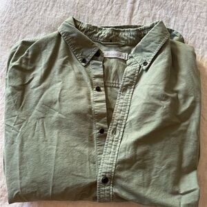 Outerknown Sage Green Longsleeve, Men’s Sz L